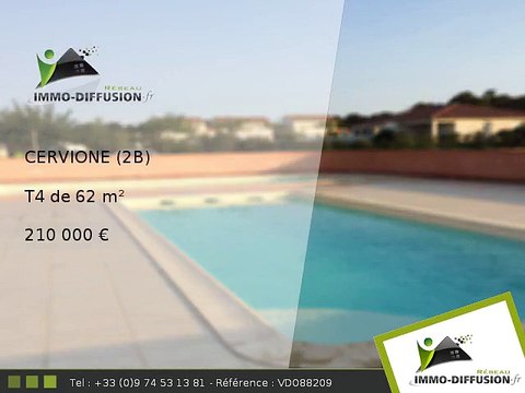 T4 A vendre Cervione 62m2 - 210 000 Euros