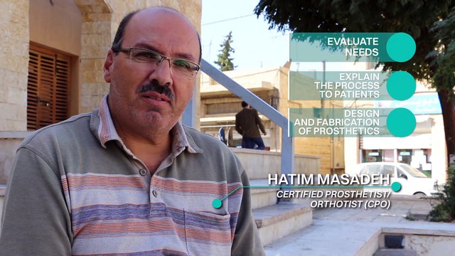 3D Prosthetics / Video 2 - Interview of Hatim Masadeh