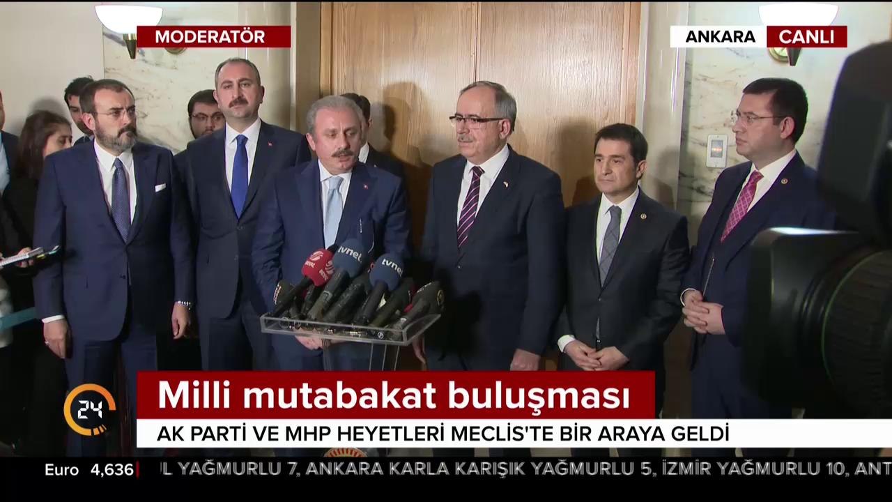 Milli mutabakat buluşması