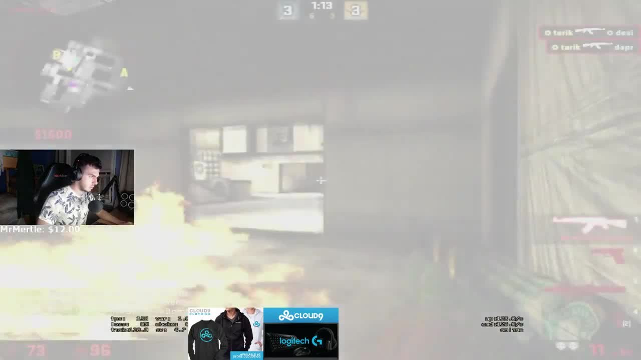 Really sick play by Tarik "tarik" Celik
