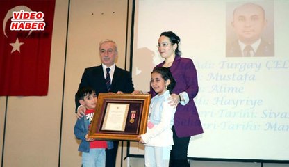 (18 Ocak 2018) 29 ŞEHİT AİLESİNE ‘DEVLET ÖVÜNÇ’  MADALYASI