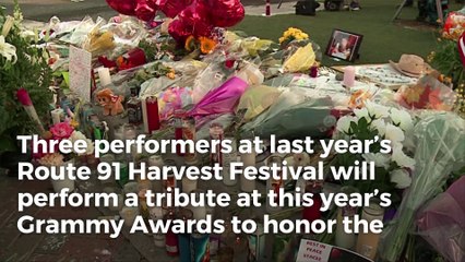 Grammy tribute to Las Vegas mass shooting victims