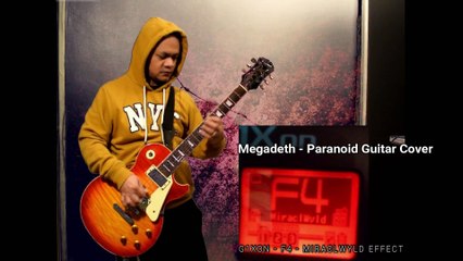 megadeth - Paranoid Guitar Cover