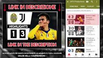[Video Link] Verona vs Juventus 1-3 All Goals & Highlights