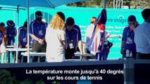 Tennis: Vague de chaleur à l'Open d'Australie