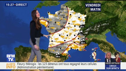 La météo pour ce vendredi 19 janvier 2018