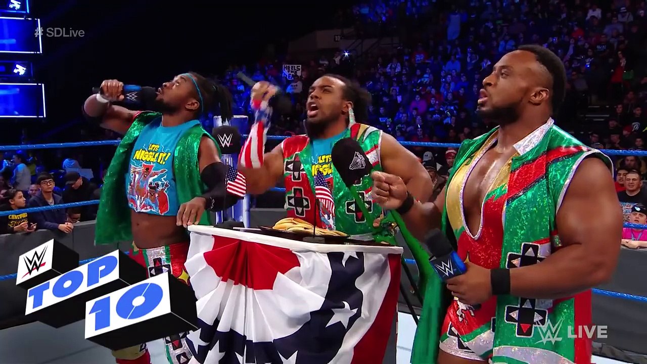 Top 10 SmackDown LIVE moments: WWE Top 10, January 16, 2018