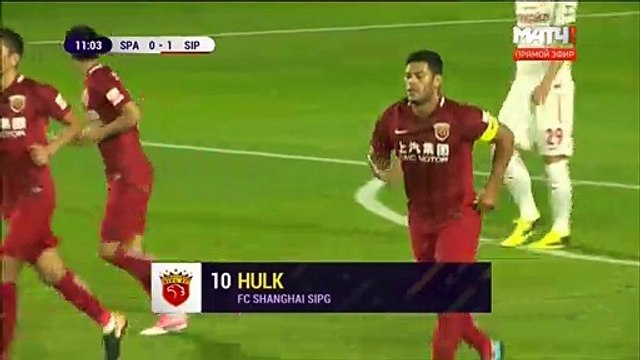 0-1 Hulk Penalty Goal International Club Friendly - 18.01.2018 Spartak Moscow 0-1 Shanghai SIPG