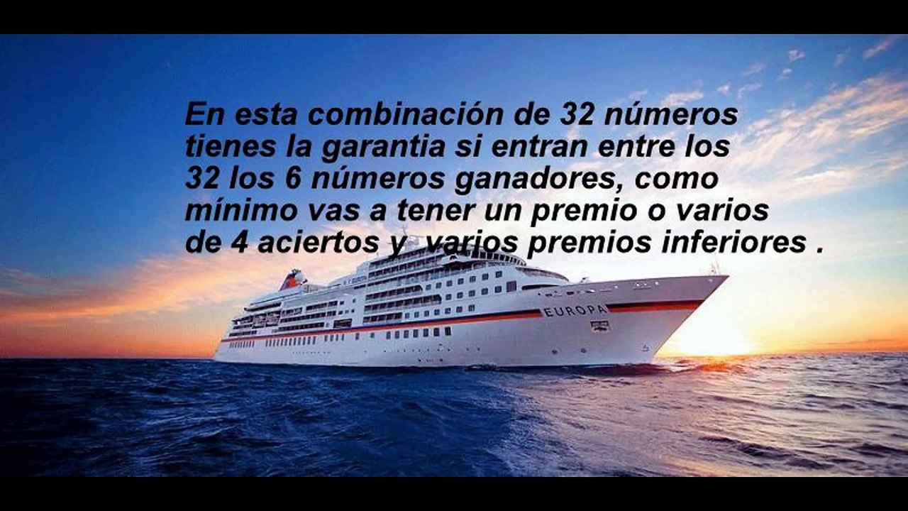 Sistema  bonoloto lotto de 32 números al 4 sin renuciar a los grandes premios[1]