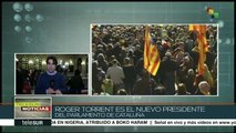 Roger Torrent es elegido presidente del Parlamento catalán