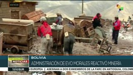 Minería boliviana registra ganancias millonarias tras 4 años de pérdid