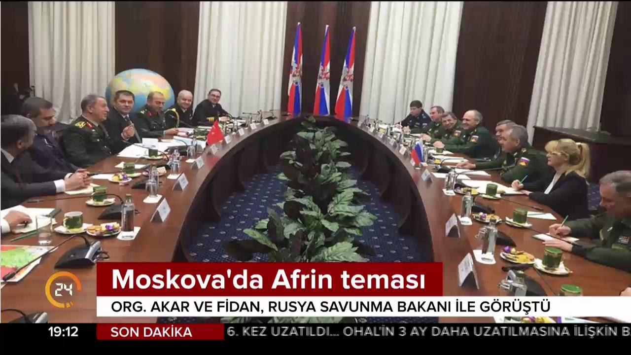 Moskova'da Afrin teması