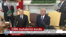 CNN muhabirini kovdu