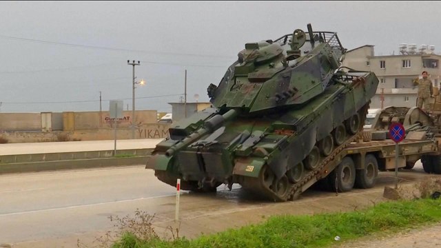 Turkey increases military presence along border near Syria’s Afrin