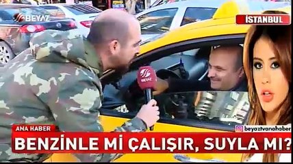 Otomobil benzinle mi çalışır, suyla mı?