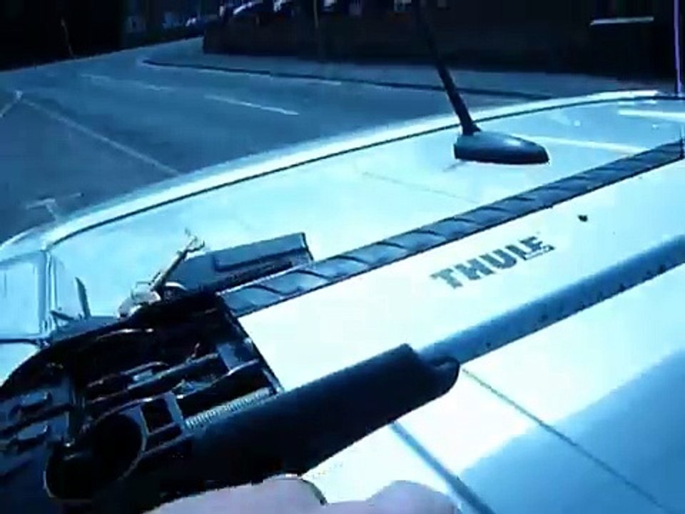 How to remove Thule roofbars