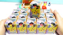 16 OVOS SURPRESA DO POKÉMON SUN AND MOON DO JAPÃO! Pikachu, Lucario e mais (チョコエッグ ポケットモンスターサン&ムーン)