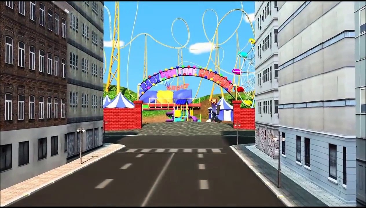 the wheels on the bus go round and round song | and more kids nursery rhymes | bus in Chicago part 4