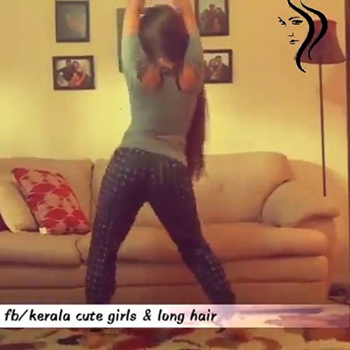 cute and sexy girl dance in room having big ass cute boobs