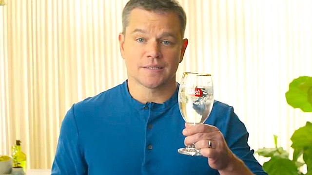 Stella Artois Super Bowl Commercial 2018 with Matt Damon