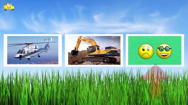 Изучаем городской транспорт на английском, мультик про машинки спецтехника