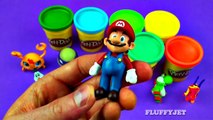 Play Doh Surprise Toys Peppa Pig Thomas Littlest Pet Shop TMNT Super Mario Frozen Dora FluffyJet