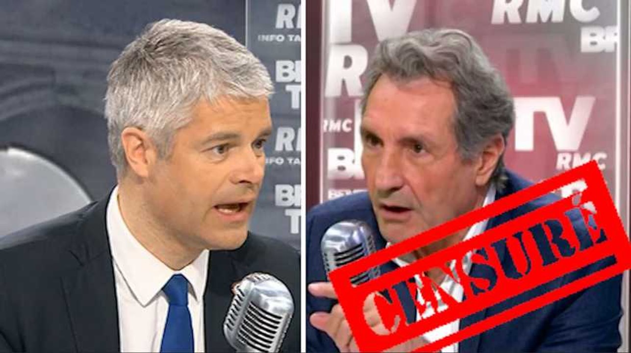 Wauquiez censure le recadrage de Bourdin sur son compte Twitter