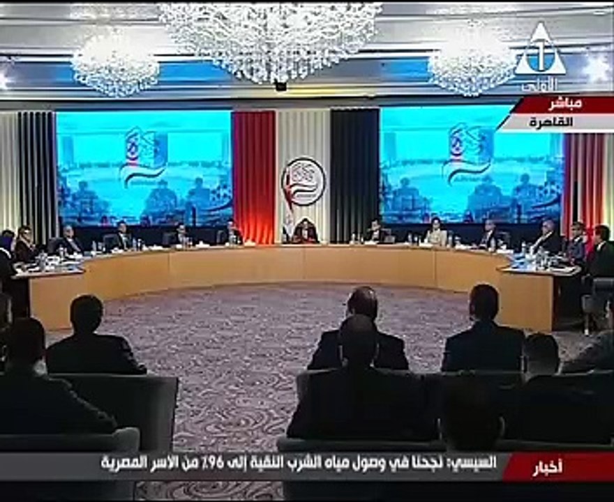 السيسى: تحركنا ببرنامج ضخم فى تطوير البنية الأساسية خلال الفترة السابقة