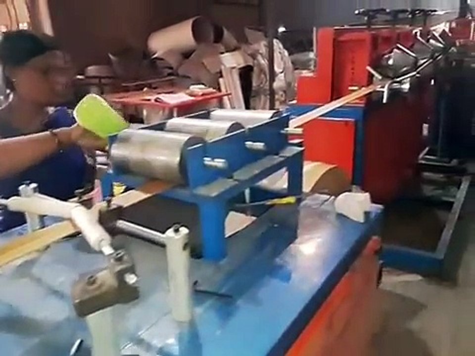 Paper Edge Protector Machine