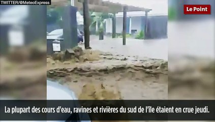 Tempête Berguitta : pluies torrentielles sur l'île de La Réunion