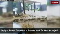 Tempête Berguitta : pluies torrentielles sur l'île de La Réunion