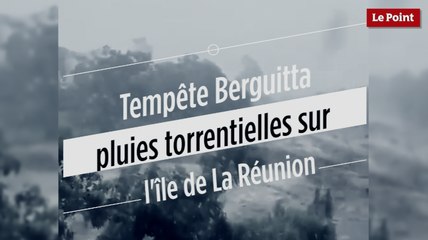 Tempête Berguitta : pluies torrentielles sur l'île de La Réunion