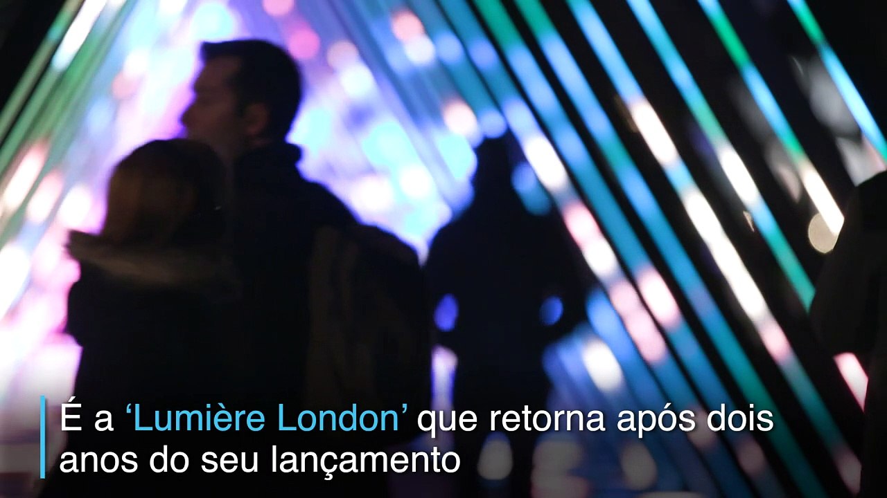 Uma cidade em luz