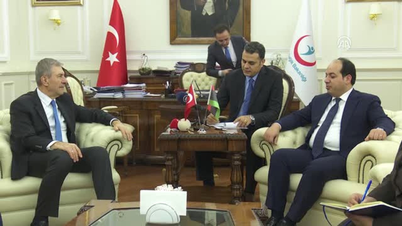 Sağlık Bakanı Demircan'ın Kabulü