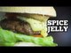Spice Jelly Burger - Hamburguer de Patinho e Acém - Hamburguer Caseiro - Sanduba Insano
