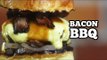 Bacon BBQ Burger - Hamburguer caseiro com Bacon e Molho Barbecue - Sanduba Insano