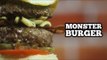 Monster Burger - Hamburguer Gigante com Bacon - Sanduba Insano ft. Karen Bachini