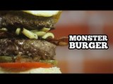 Monster Burger - Hamburguer Gigante com Bacon - Sanduba Insano ft. Karen Bachini