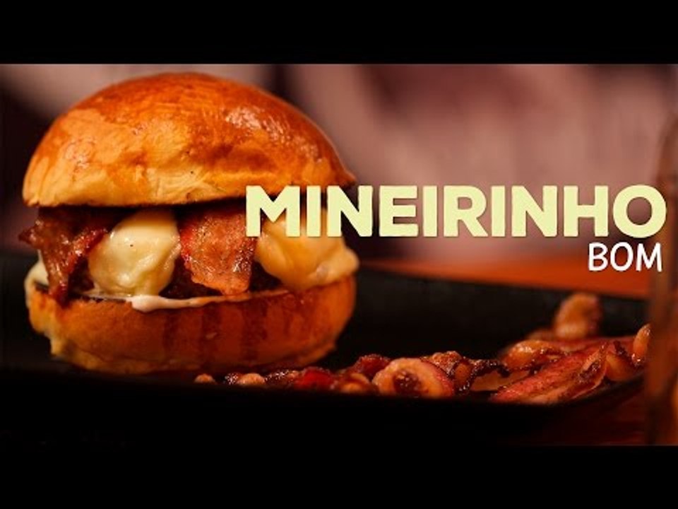 Hambúrguer com Bacon Bourbon e Queijo Minas Padrão - Sanduba Insano