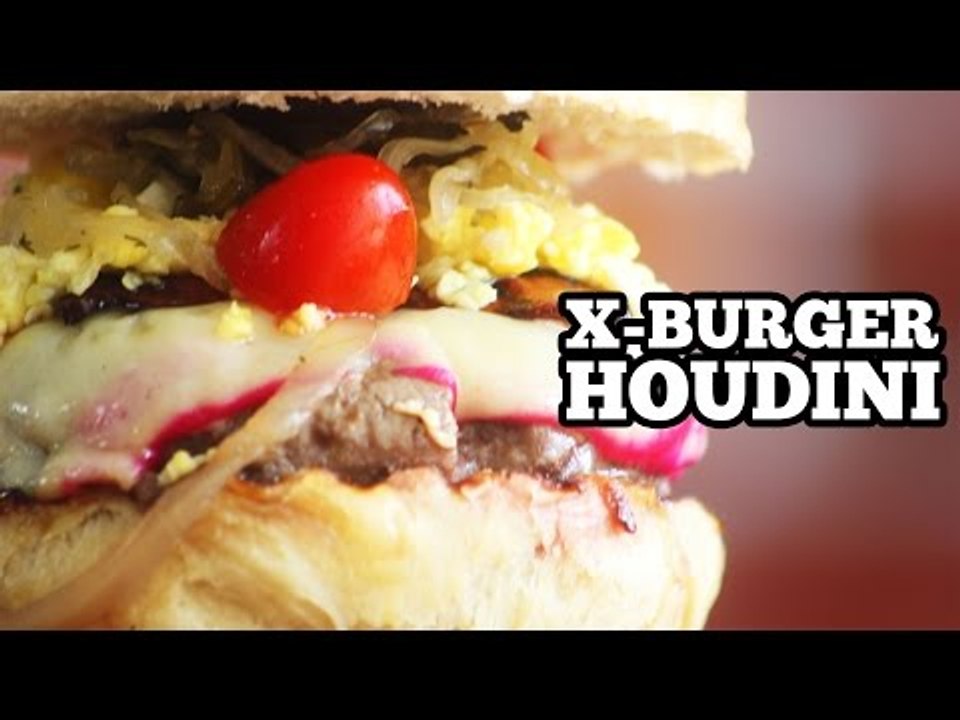 X-Burger Houdini - Hamburguer com Ovo e Bacon - Sanduba Insano ft. Pyong Lee