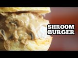 Shroom Burger - Hamburguer Caseiro com molho de Cogumelos - Sanduba Insano