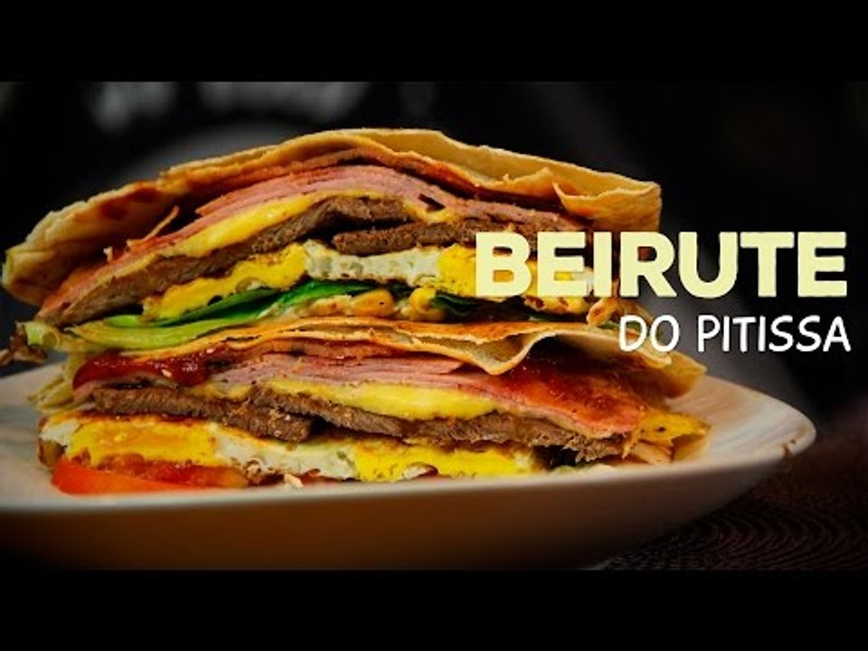 Como fazer Beirute ft. Pitissaria - Sanduba Insano