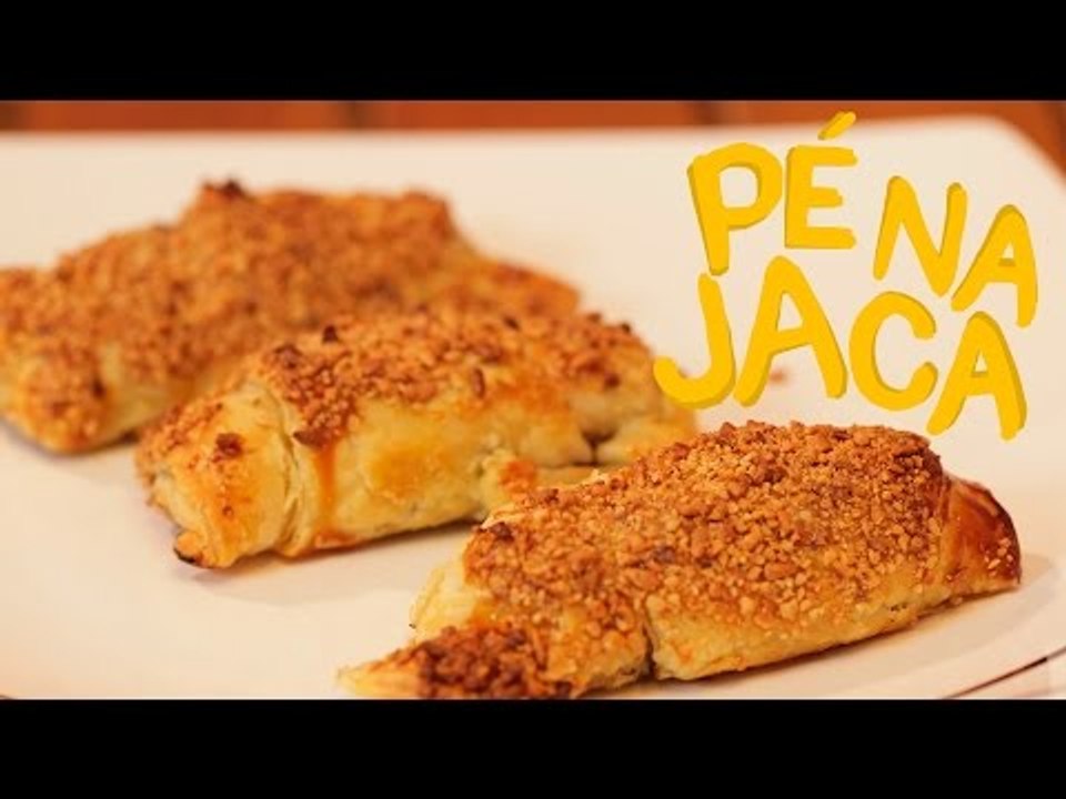 Como fazer Croissant de Banana com Nutella - Pé Na Jaca