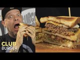Hamburger Quadrado - Burger Club - Sanduba Insano