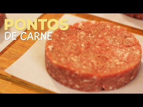 Tipos de Hambúrguer e Pontos de Carne - Sanduba Insano