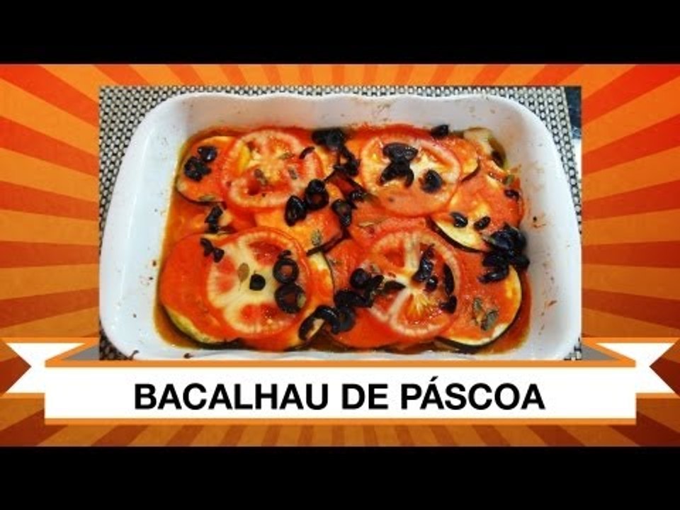 Receita de Bacalhau de Páscoa - Web à Milanesa