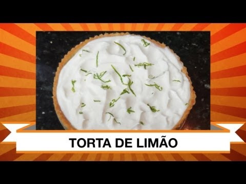 Receita de Torta de Limão - Web à Milanesa