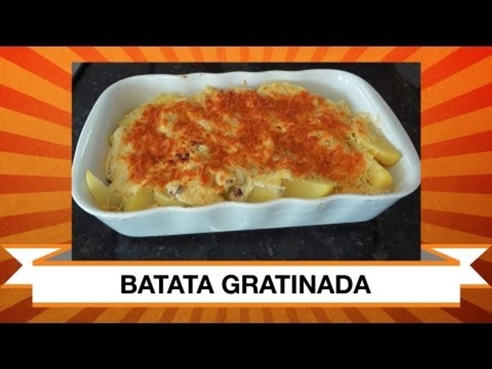 Receita de Batata Gratinada - Web à Milanesa