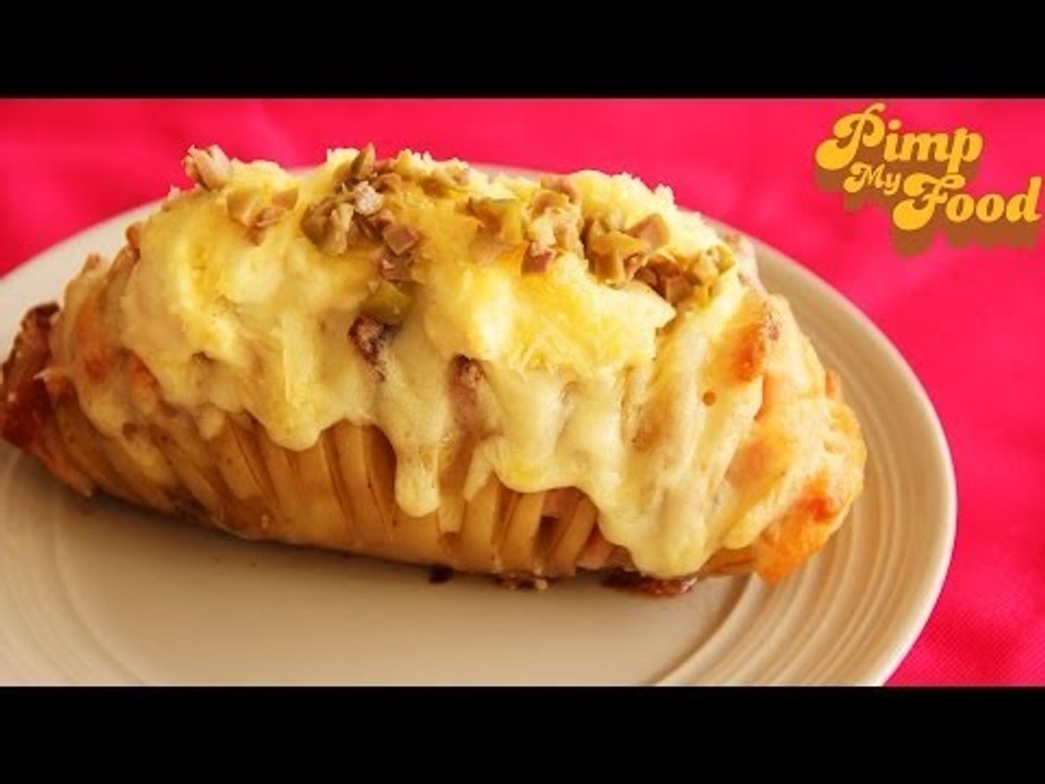 Batata Hasselback Completa de Fábrica - Pimp My Food