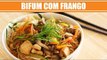 Receita de Bifum com Frango e Legumes - Web à Milanesa